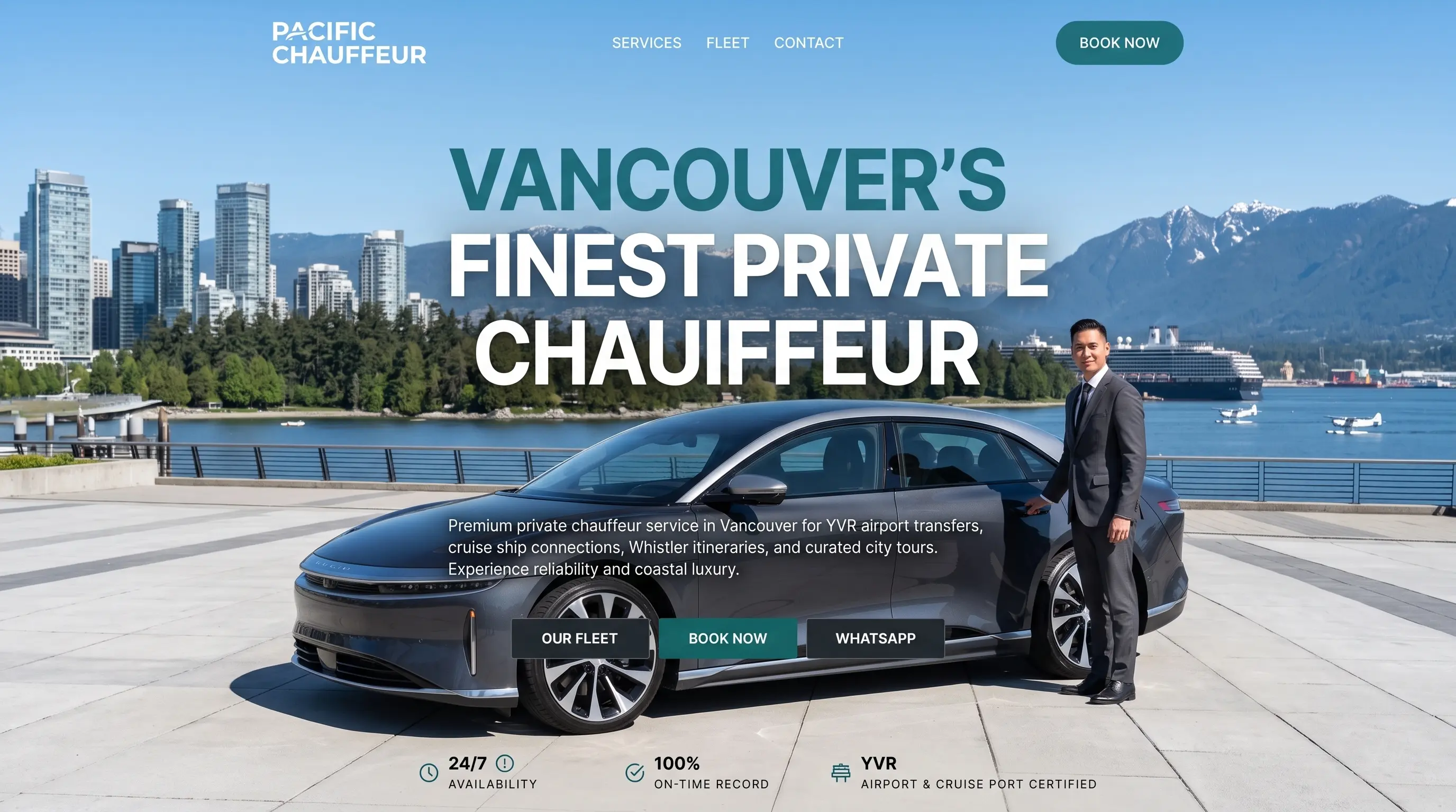 Pacific Chauffeur website social preview