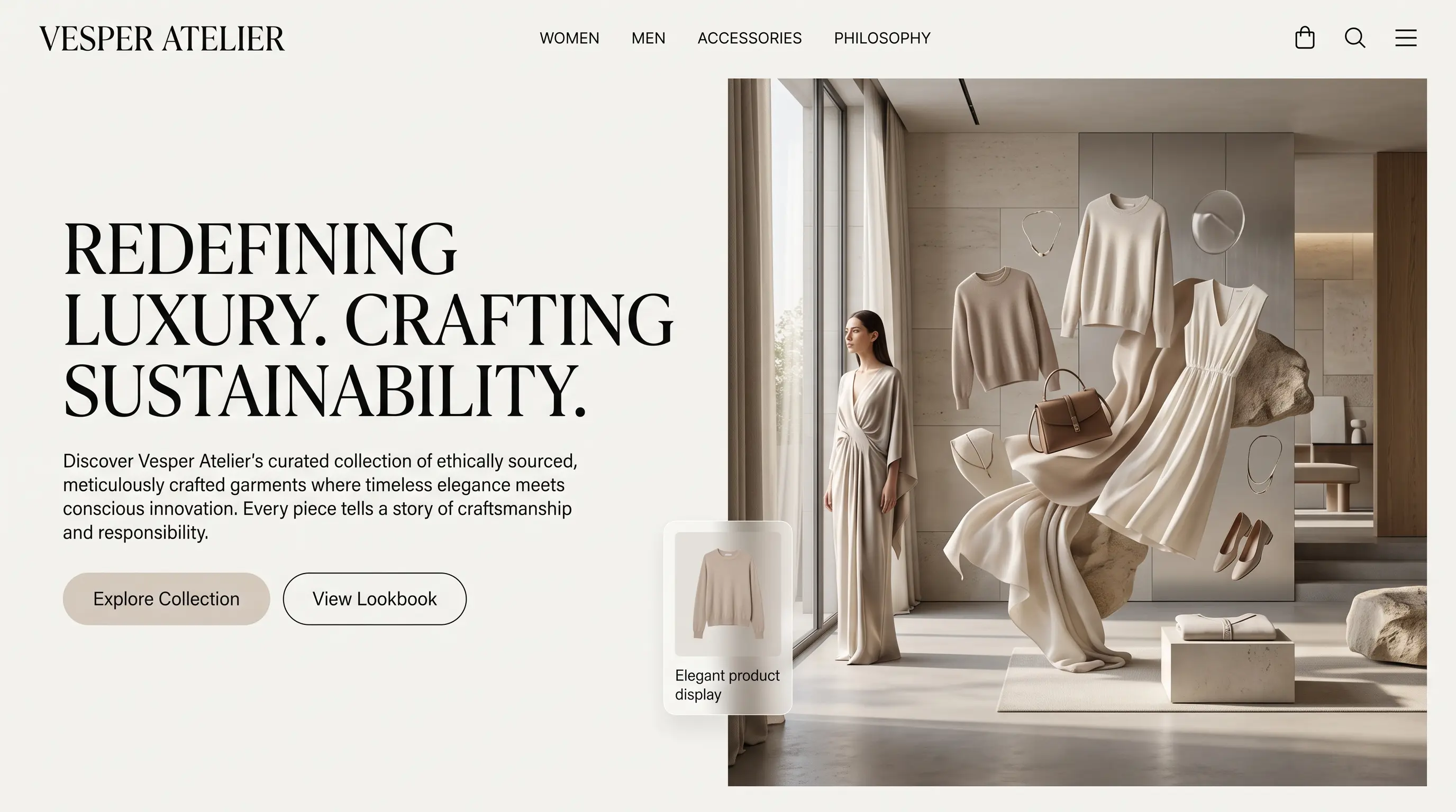 Vesper Atelier website social preview