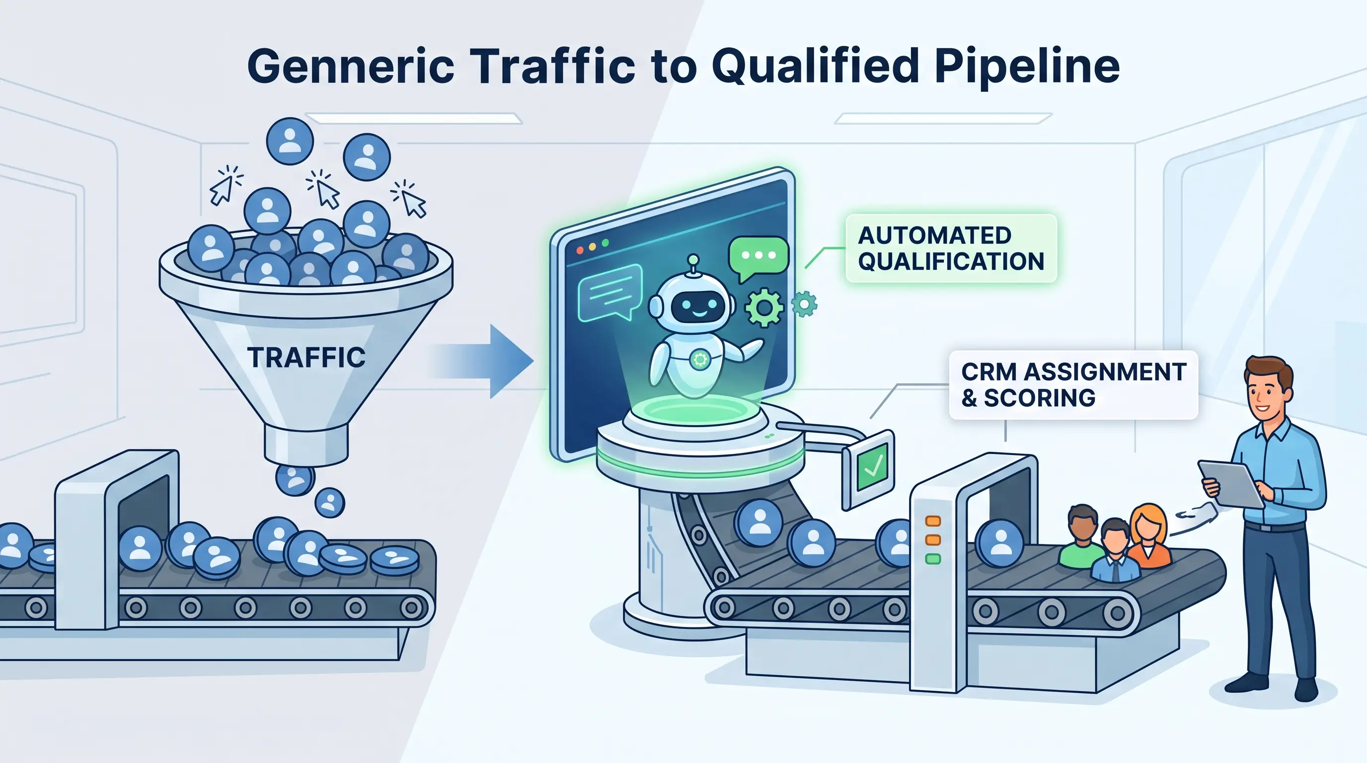 Website + Bot Funnel: How Service Brands Turn Clicks Into Qualified Calls Faster